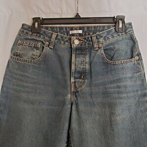 Halogen Denim Blue Jeans Women's size 4R Straight Leg